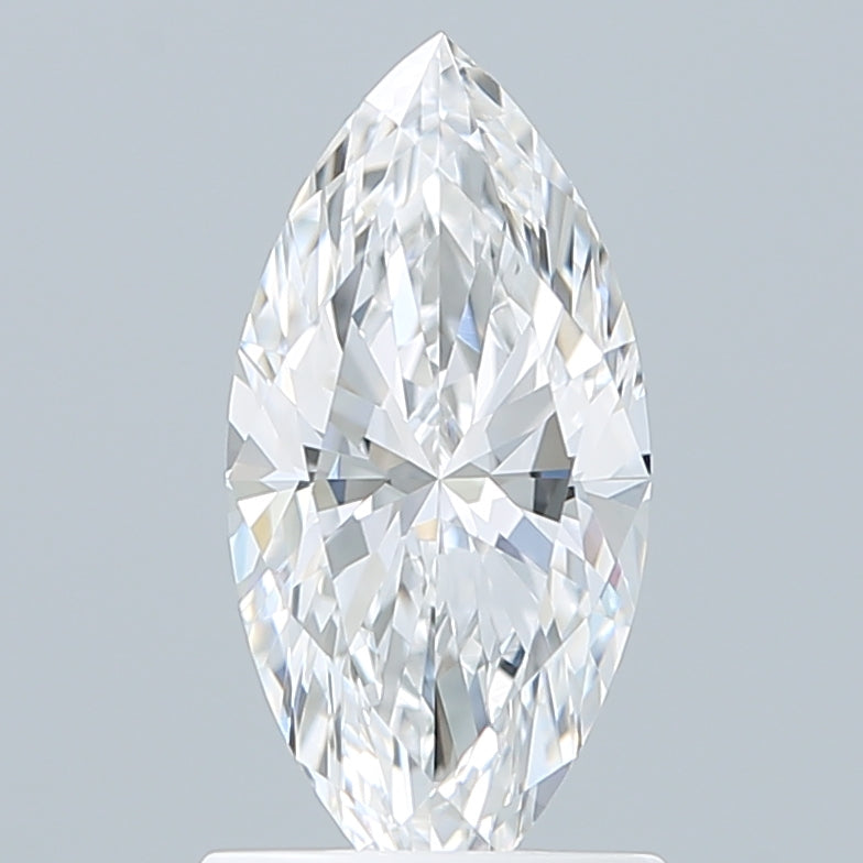 1.23 Carat Marquise Shaped, Excellent Cut, D Color, VVS2 Clarity, IGI Certified Lab Grown Diamond