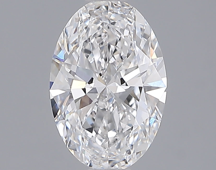 1.50 Carat Oval Shaped, Ideal Cut, D Color, VS1 Clarity, IGI Certified Lab Grown Diamond