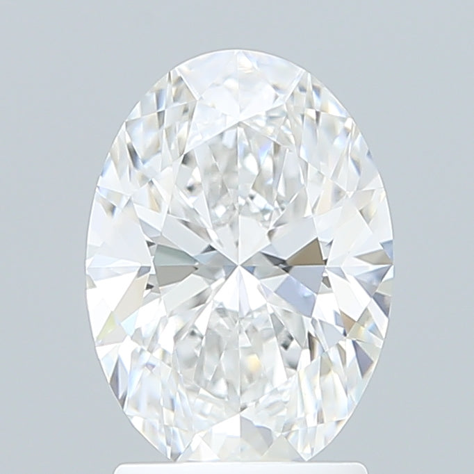 2.17 Carat Oval Shaped, Ideal Cut, E Color, VVS2 Clarity, IGI Certified Lab Grown Diamond