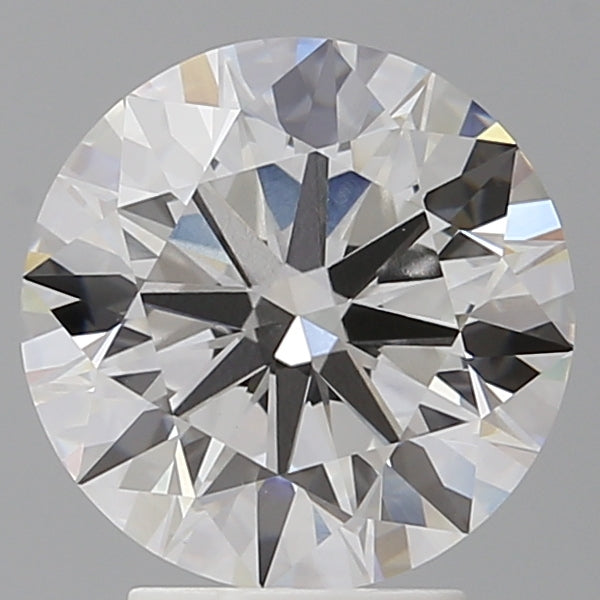 3.52 Carat Round Shaped, Ideal Cut, F Color, VVS2 Clarity, IGI Certified Lab Grown Diamond