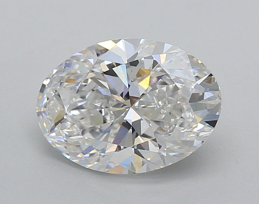 2.00 Carat Oval Shaped, Excellent Cut, E Color, VS1 Clarity, IGI Certified Lab Grown Diamond