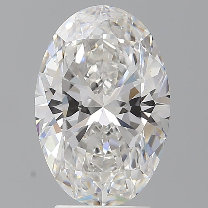 3.55 Carat Oval Shaped, Ideal Cut, E Color, VS1 Clarity, IGI Certified Lab Grown Diamond