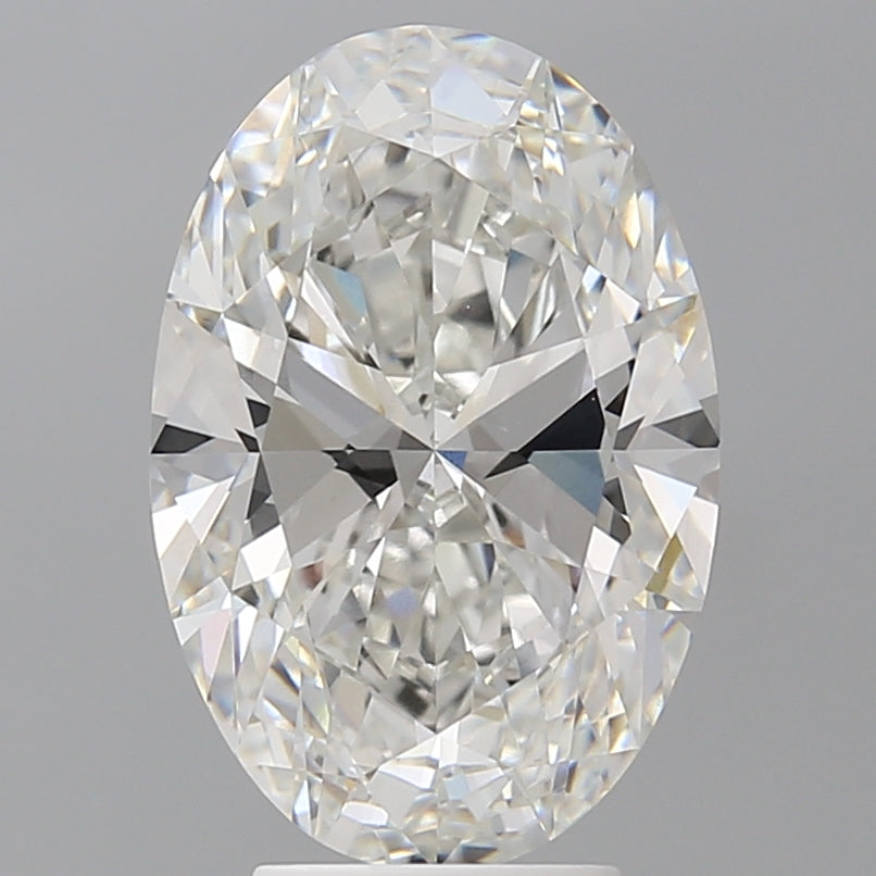 4.55 Carat Oval Shaped, Ideal Cut, E Color, VVS2 Clarity, IGI Certified Lab Grown Diamond