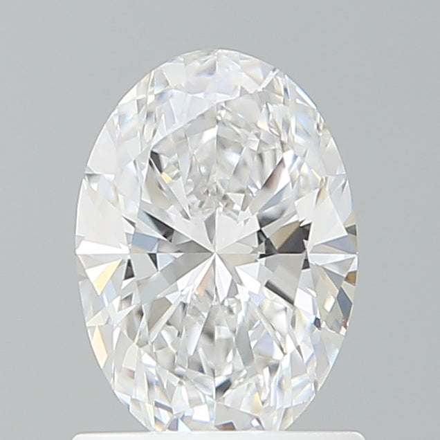 1.07 Carat Oval Shaped, Ideal Cut, D Color, VVS2 Clarity, IGI Certified Lab Grown Diamond