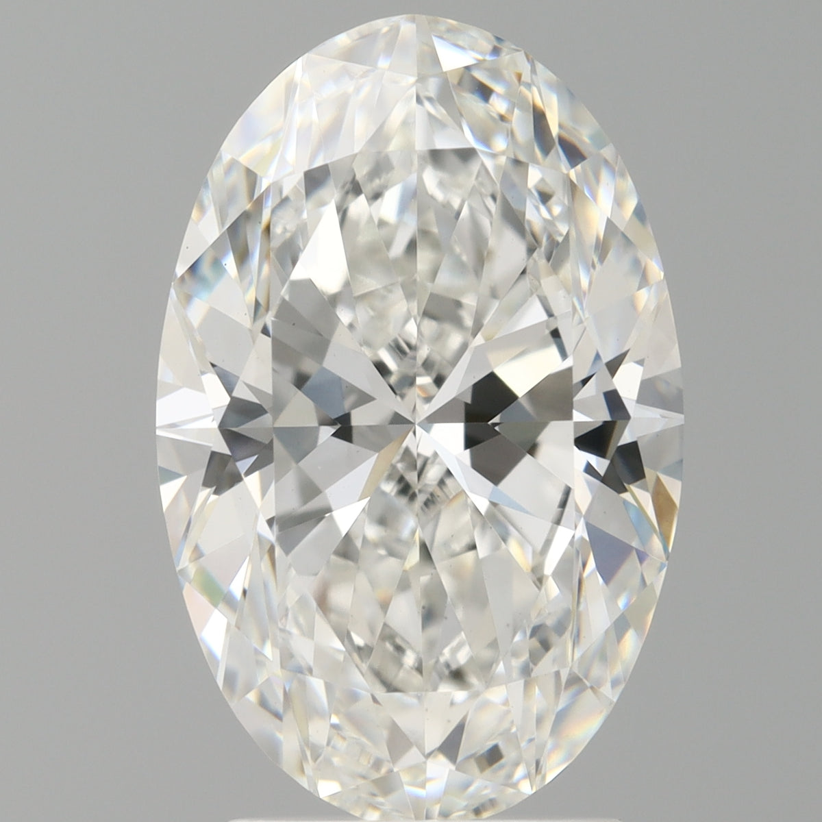 3.09 Carat Oval Shaped, Excellent Cut, E Color, VVS2 Clarity, IGI Certified Lab Grown Diamond