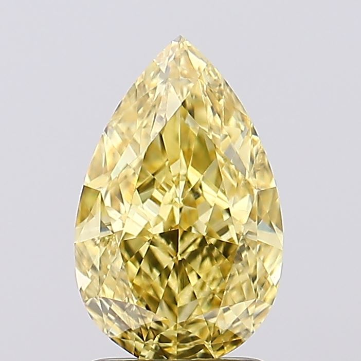 2.12 Carat Pear Shaped, Ideal Cut, SI1 Clarity, IGI Certified Lab Grown Diamond