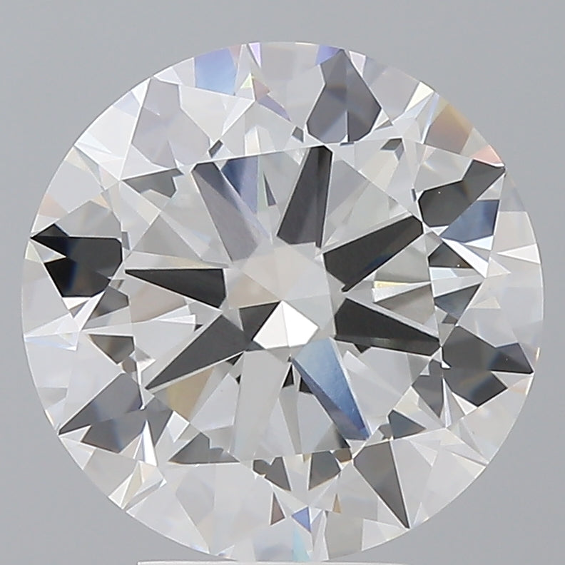 5.03 Carat Round Shaped, Excellent Cut, E Color, VVS2 Clarity, IGI Certified Lab Grown Diamond
