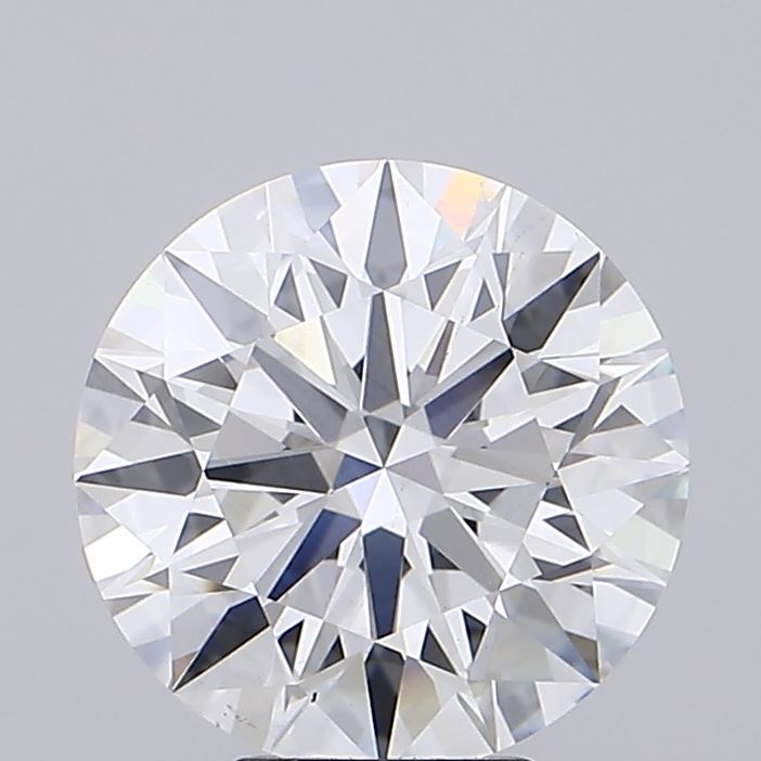 6.22 Carat Round Shaped, Ideal Cut, F Color, VS1 Clarity, IGI Certified Lab Grown Diamond