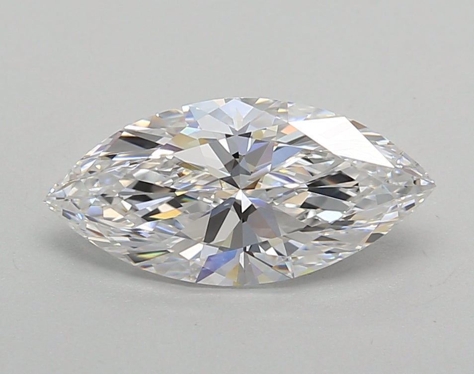 1.52 Carat Marquise Shaped, Very Good Cut, E Color, VVS2 Clarity, IGI Certified Lab Grown Diamond