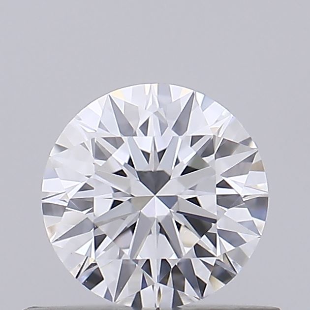 0.53 Carat Round Shaped, Ideal Cut, D Color, VS1 Clarity, IGI Certified Lab Grown Diamond