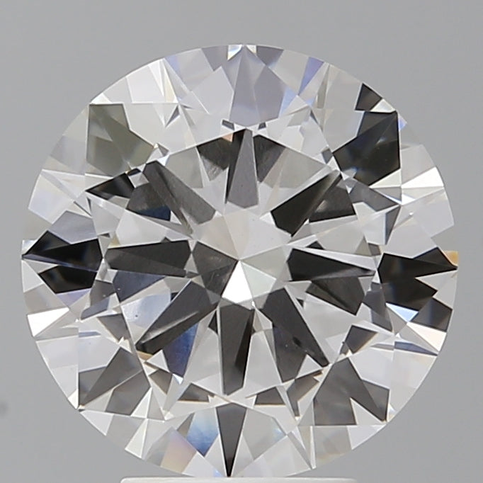 4.51 Carat Round Shaped, Excellent Cut, F Color, VVS2 Clarity, IGI Certified Lab Grown Diamond