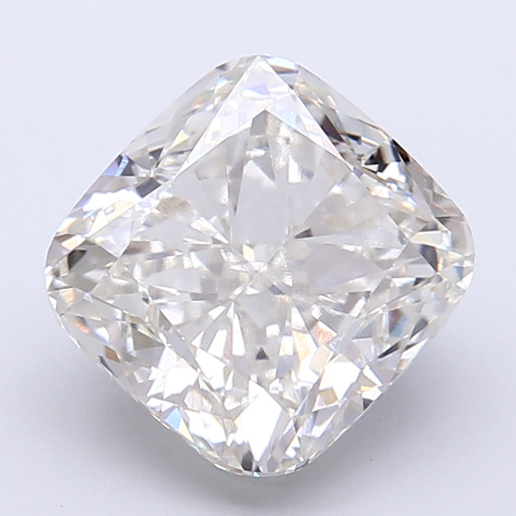 4.17 Carat Cushion Shaped, Very Good Cut, F Color, VVS2 Clarity, IGI Certified Lab Grown Diamond