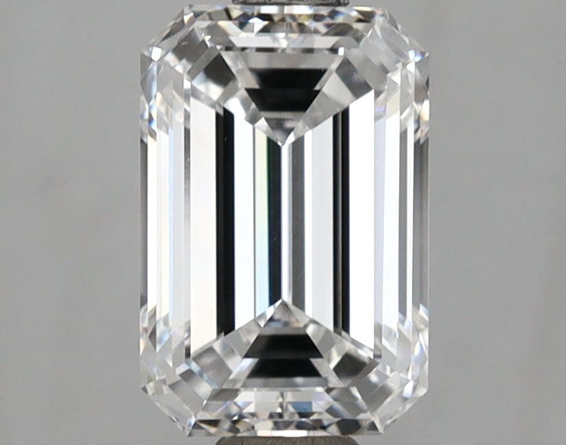 2.00 Carat Emerald Shaped, Excellent Cut, D Color, VVS1 Clarity, IGI Certified Lab Grown Diamond