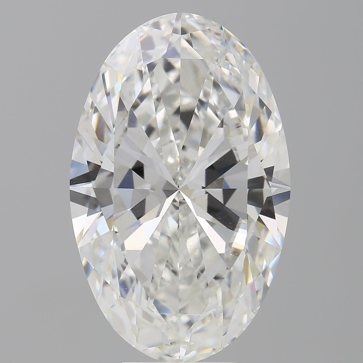8.95 Carat Oval Shaped, Ideal Cut, F Color, VVS2 Clarity, IGI Certified Lab Grown Diamond