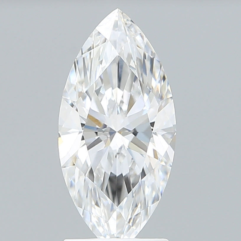 2.10 Carat Marquise Shaped, Ideal Cut, D Color, VVS1 Clarity, IGI Certified Lab Grown Diamond