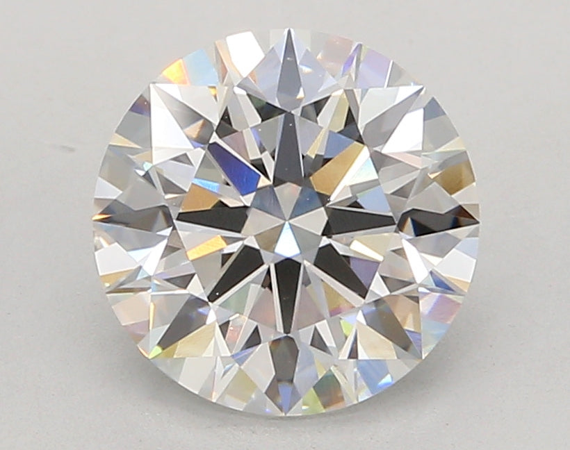 3.05 Carat Round Shaped, Ideal Cut, E Color, VVS2 Clarity, IGI Certified Lab Grown Diamond
