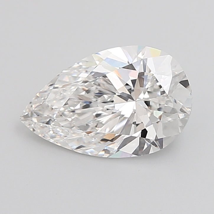 3.02 Carat Pear Shaped, Ideal Cut, F Color, VVS1 Clarity, IGI Certified Lab Grown Diamond
