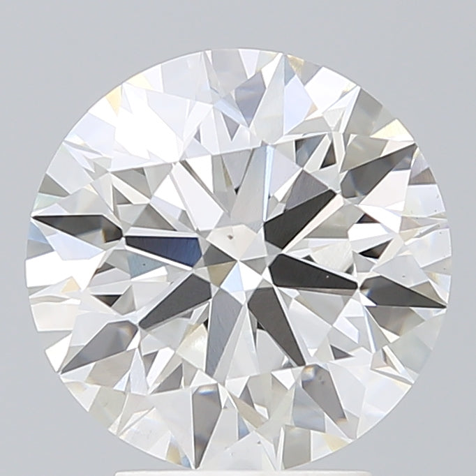 3.74 Carat Round Shaped, Ideal Cut, H Color, VS1 Clarity, IGI Certified Lab Grown Diamond