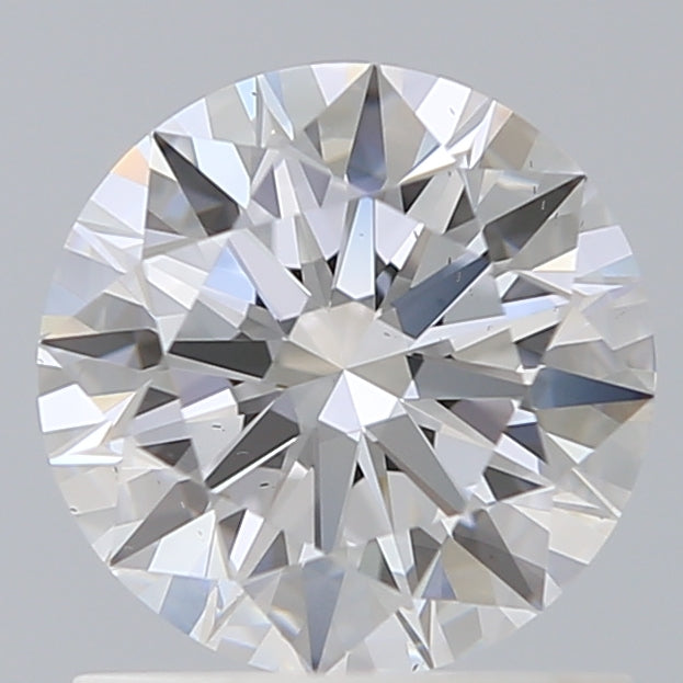 1.09 Carat Round Shaped, Ideal Cut, D Color, VS2 Clarity, IGI Certified Lab Grown Diamond