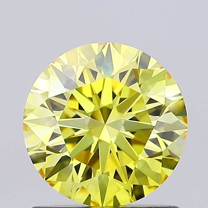 1.05 Carat Round Shaped, Ideal Cut, VVS2 Clarity, IGI Certified Lab Grown Diamond