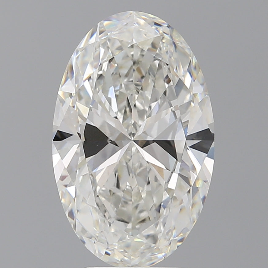 5.10 Carat Oval Shaped, Excellent Cut, F Color, VVS2 Clarity, IGI Certified Lab Grown Diamond