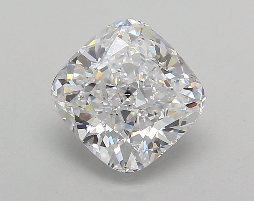 2.02 Carat Cushion Shaped, Excellent Cut, D Color, VVS1 Clarity, IGI Certified Lab Grown Diamond