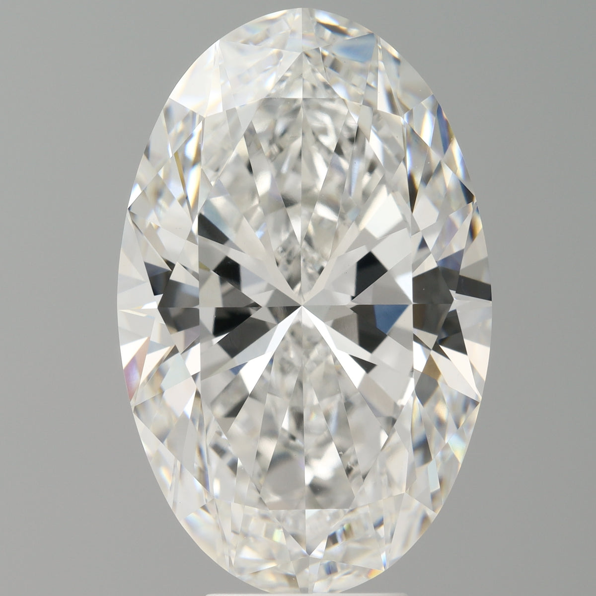 8.08 Carat Oval Shaped, Ideal Cut, E Color, VVS2 Clarity, IGI Certified Lab Grown Diamond