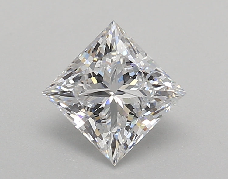 1.01 Carat Princess Shaped, Very Good Cut, D Color, VVS2 Clarity, IGI Certified Lab Grown Diamond