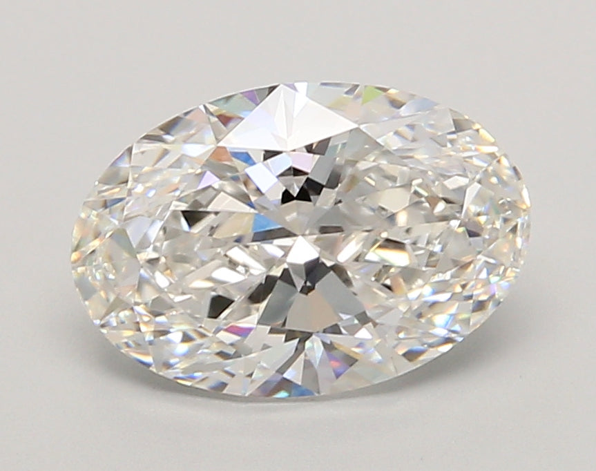 2.51 Carat Oval Shaped, Ideal Cut, E Color, VVS2 Clarity, IGI Certified Lab Grown Diamond