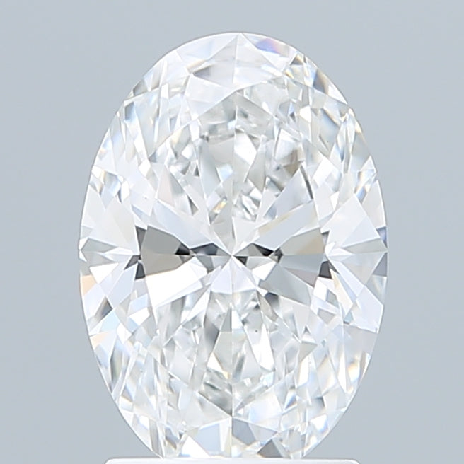 2.09 Carat Oval Shaped, Ideal Cut, E Color, VVS2 Clarity, IGI Certified Lab Grown Diamond