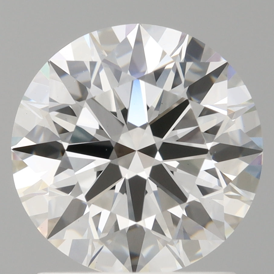 1.55 Carat Round Shaped, Ideal Cut, E Color, VVS2 Clarity, IGI Certified Lab Grown Diamond