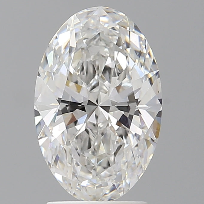 2.51 Carat Oval Shaped, Ideal Cut, E Color, VS1 Clarity, IGI Certified Lab Grown Diamond
