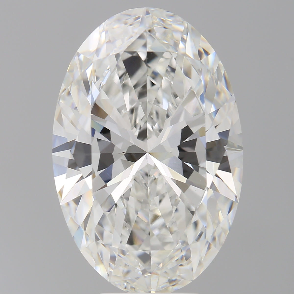 7.59 Carat Oval Shaped, Ideal Cut, F Color, VS1 Clarity, IGI Certified Lab Grown Diamond