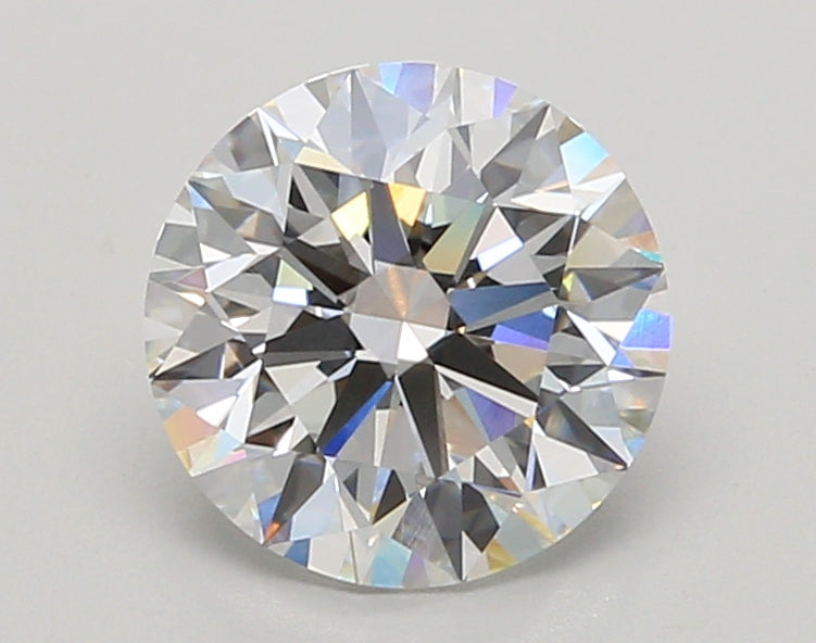 2.04 Carat Round Shaped, Ideal Cut, E Color, VVS2 Clarity, IGI Certified Lab Grown Diamond
