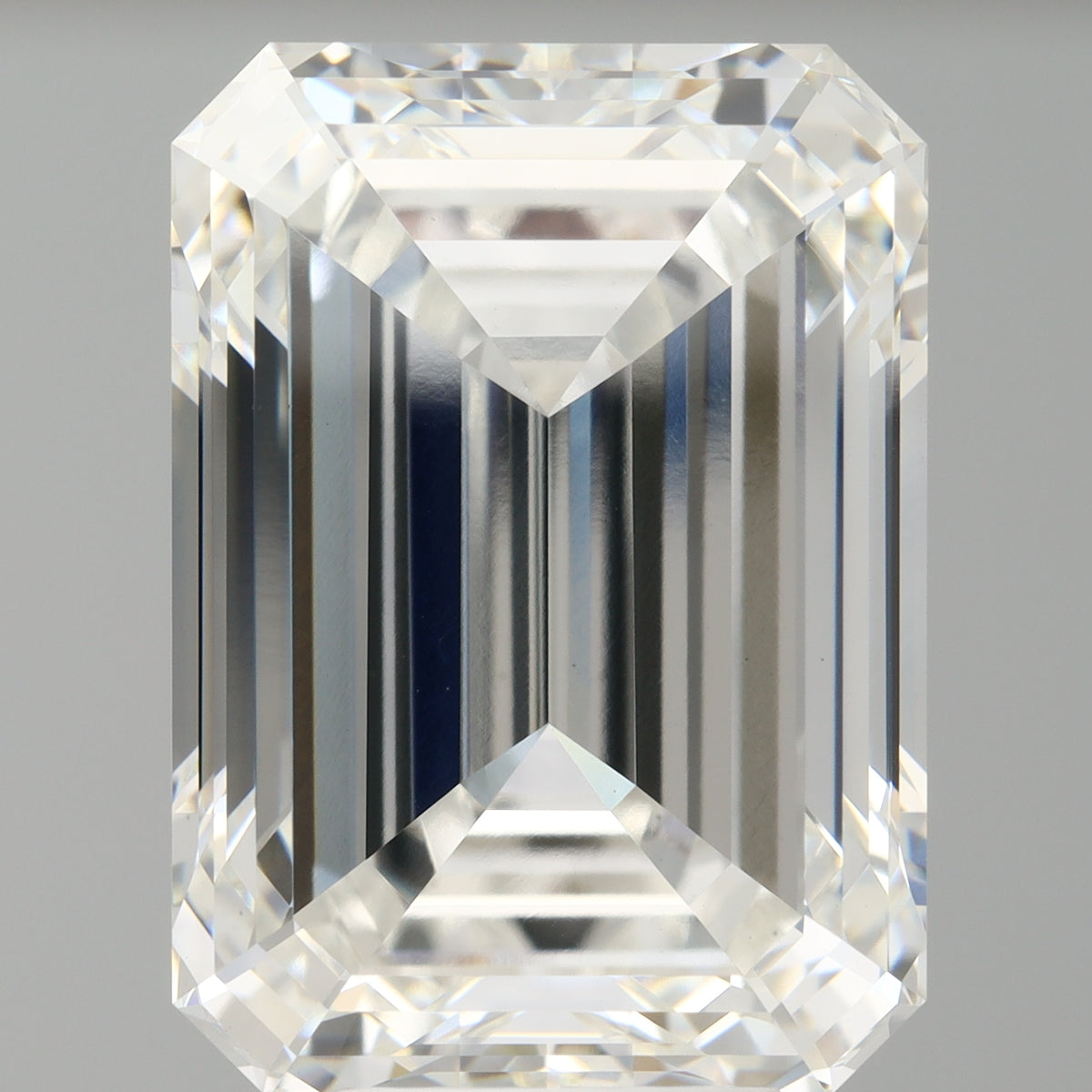 8.58 Carat Emerald Shaped, Ideal Cut, F Color, VVS2 Clarity, IGI Certified Lab Grown Diamond