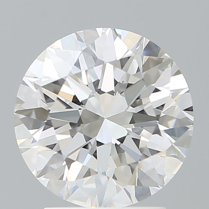 2.60 Carat Round Shaped, Excellent Cut, E Color, VVS2 Clarity, IGI Certified Lab Grown Diamond
