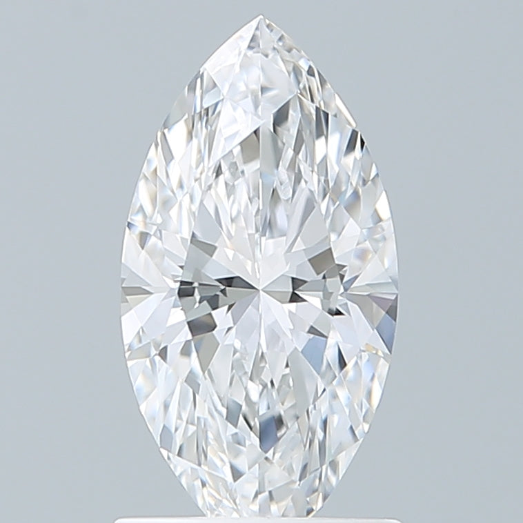 1.26 Carat Marquise Shaped, Ideal Cut, E Color, VVS1 Clarity, IGI Certified Lab Grown Diamond