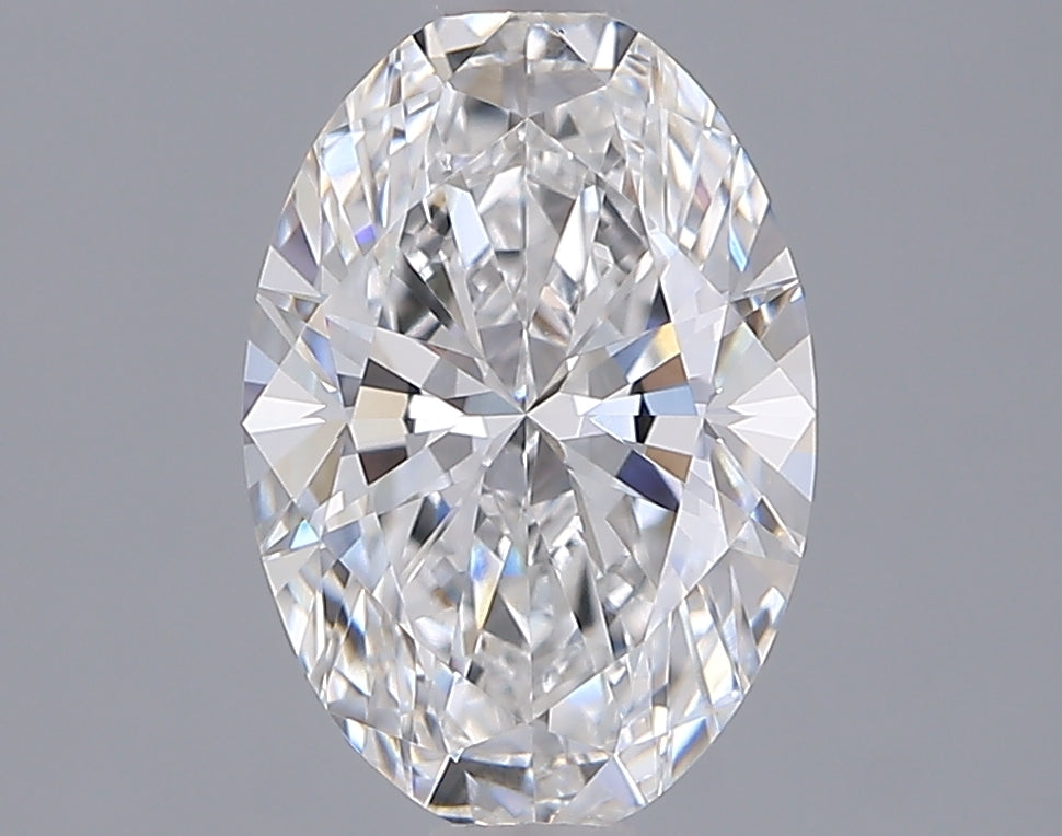 1.50 Carat Oval Shaped, Ideal Cut, E Color, VS1 Clarity, IGI Certified Lab Grown Diamond