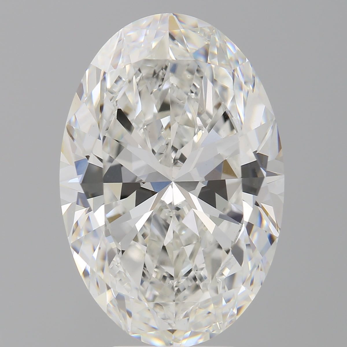 8.05 Carat Oval Shaped, Ideal Cut, F Color, VVS2 Clarity, IGI Certified Lab Grown Diamond