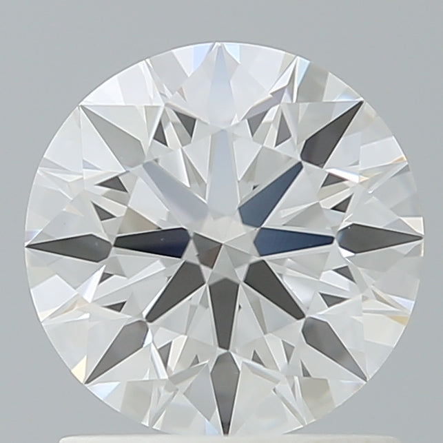 1.30 Carat Round Shaped, Ideal Cut, E Color, VVS2 Clarity, IGI Certified Lab Grown Diamond