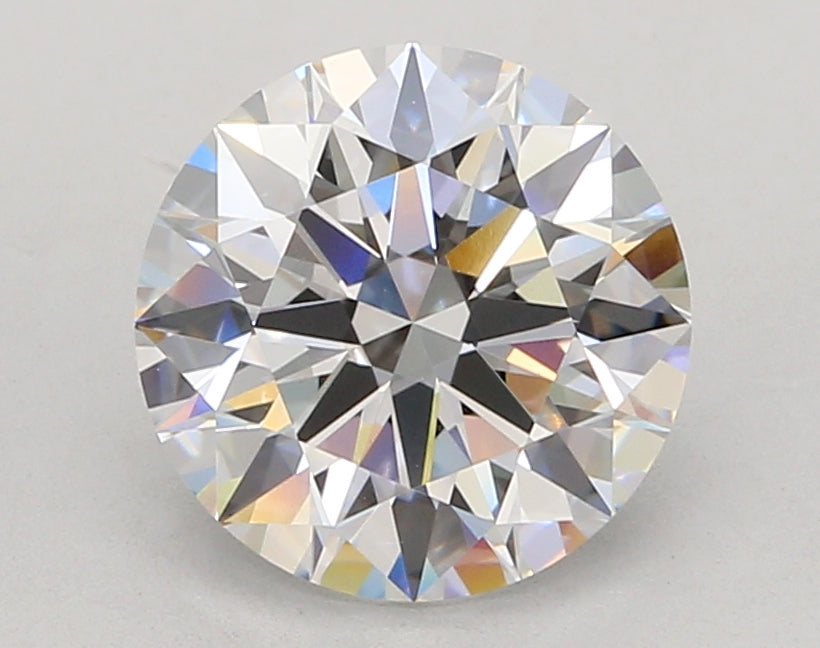 3.04 Carat Round Shaped, Ideal Cut, D Color, VVS2 Clarity, IGI Certified Lab Grown Diamond