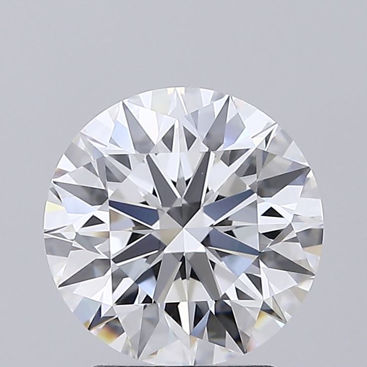 2.26 Carat Round Shaped, Ideal Cut, D Color, IF Clarity, IGI Certified Lab Grown Diamond