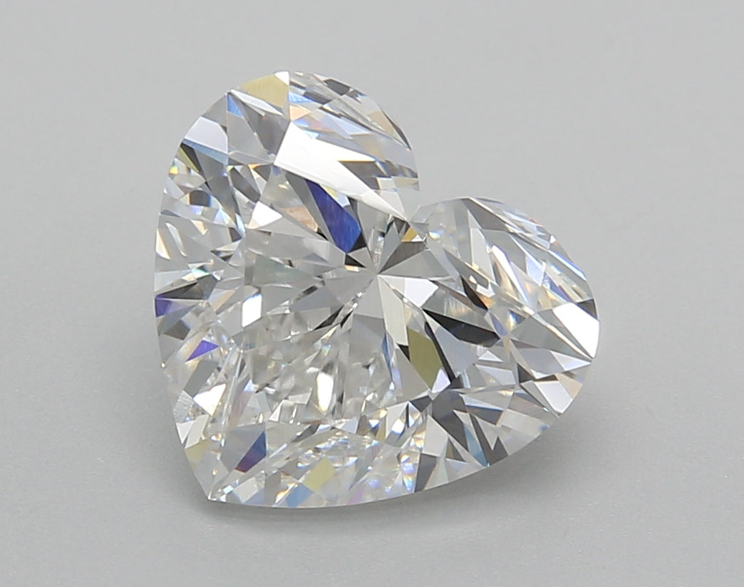 3.51 Carat Heart Shaped, Very Good Cut, E Color, VVS2 Clarity, IGI Certified Lab Grown Diamond