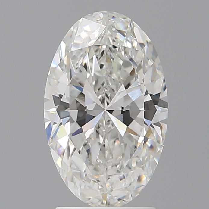2.53 Carat Oval Shaped, Ideal Cut, F Color, VVS2 Clarity, IGI Certified Lab Grown Diamond