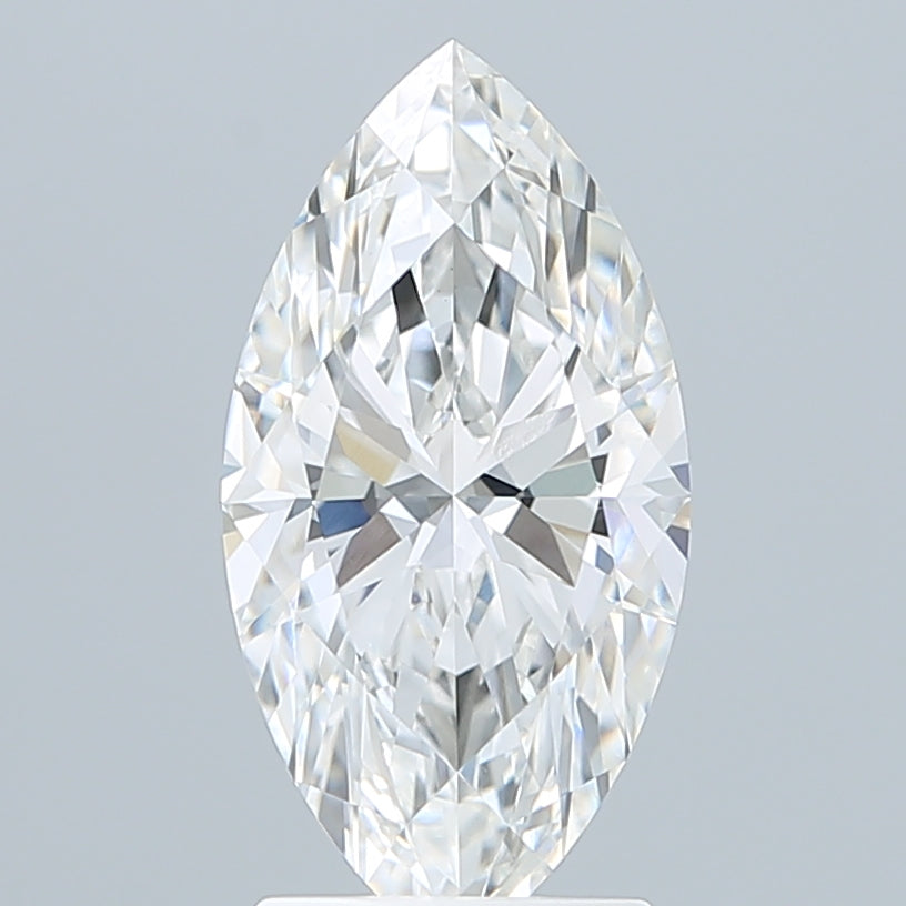 2.28 Carat Marquise Shaped, Ideal Cut, F Color, VVS2 Clarity, IGI Certified Lab Grown Diamond