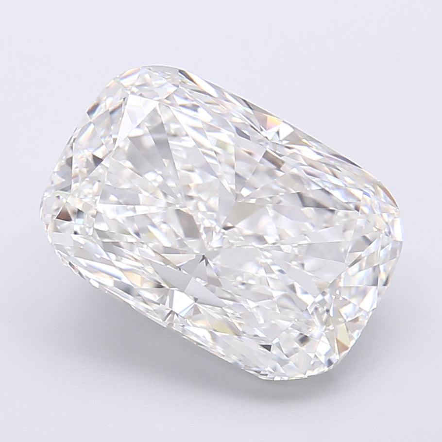 6.40 Carat Cushion Shaped, Very Good Cut, E Color, VVS2 Clarity, IGI Certified Lab Grown Diamond