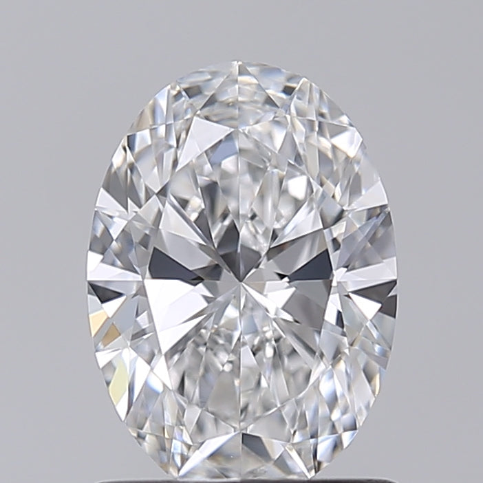 1.01 Carat Oval Shaped, Excellent Cut, D Color, VVS2 Clarity, IGI Certified Lab Grown Diamond