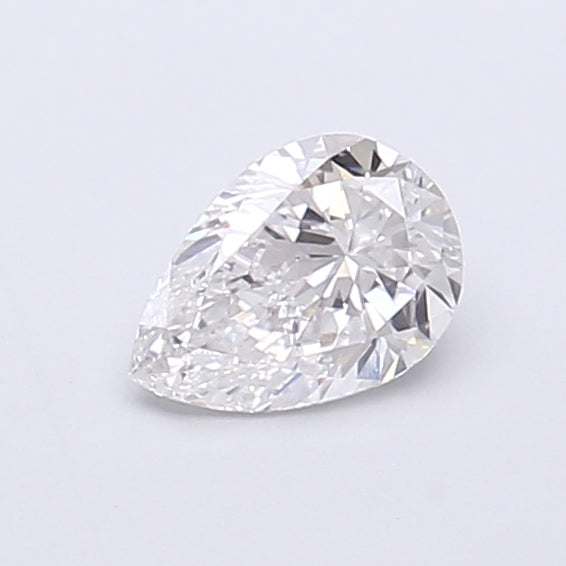 0.52 Carat Pear Shaped, Very Good Cut, E Color, VS1 Clarity, IGI Certified Lab Grown Diamond