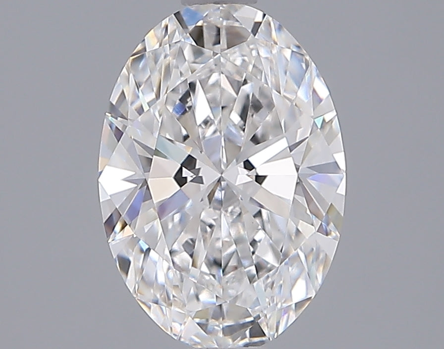 2.05 Carat Oval Shaped, Ideal Cut, D Color, VVS2 Clarity, IGI Certified Lab Grown Diamond
