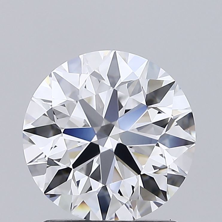 1.50 Carat Round Shaped, Excellent Cut, D Color, VS1 Clarity, IGI Certified Lab Grown Diamond